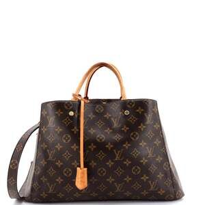 Louis Vuitton Montaigne Handbag Canvas #244272L22B